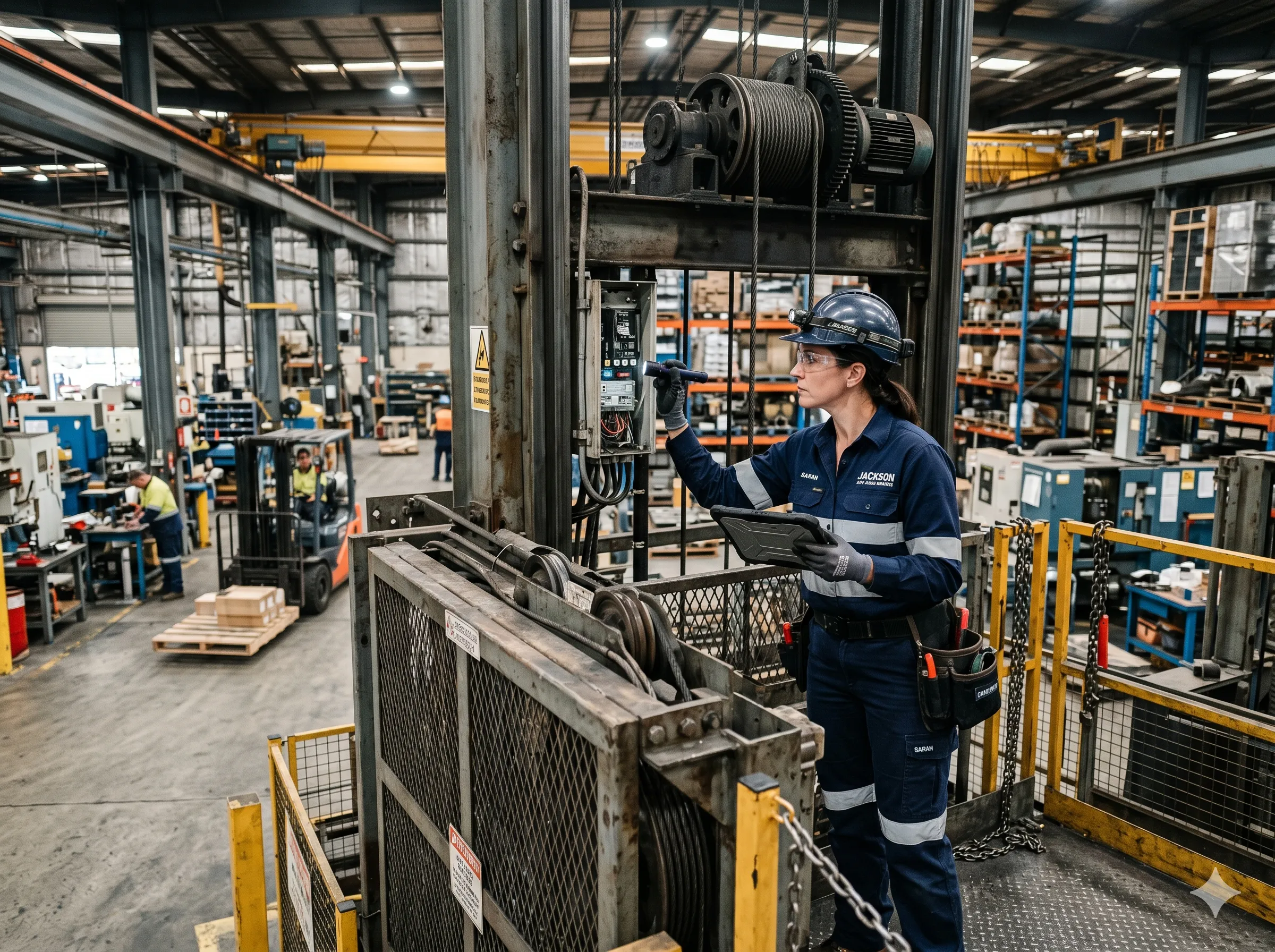Industrial Elevator Systems in India maintenance